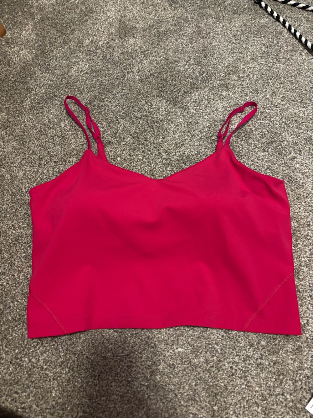 lululemon athletica Bright Pink Spaghetti Strap Cami